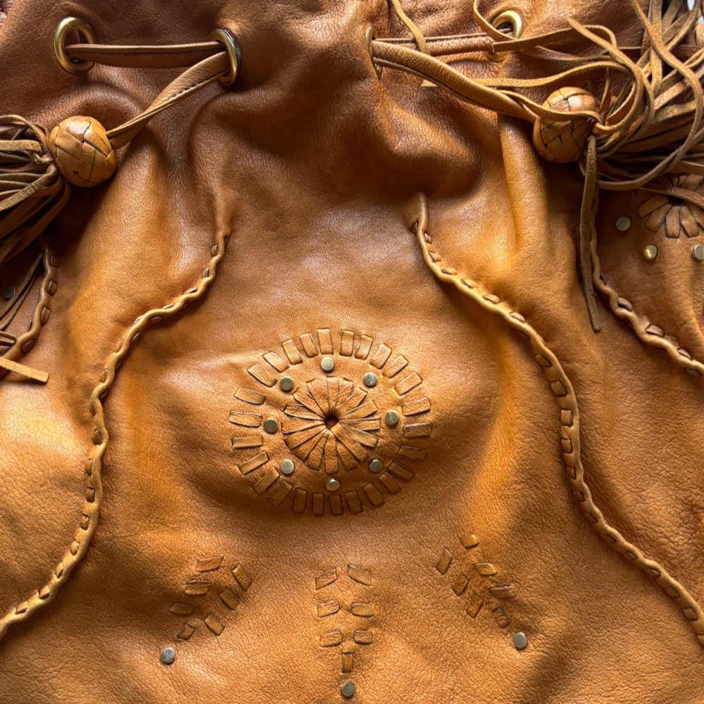 Junior Drake Leather Hobo Bag - Picture 12 of 14